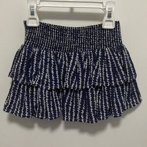 Vineyard Vines Smocked Dot Stripe Tiered Skirt Size 2T